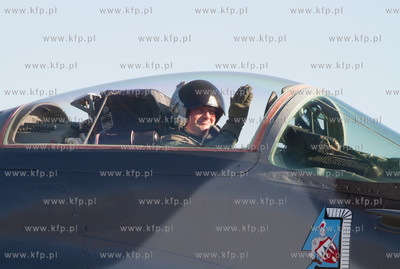 22 Baza Lotnictwa Taktycznego w Malborku.Trzy samoloty...