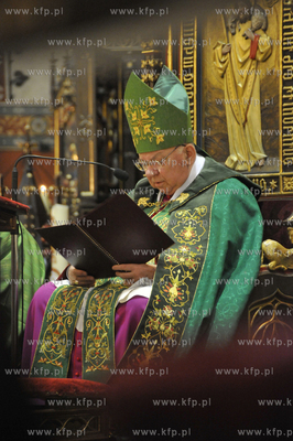 Biskup Pelplinski Jan Bernard Szlaga
2009
fot. Krzysztof...