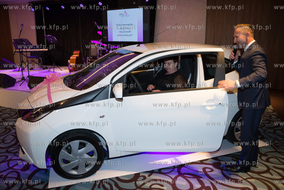 Sopot. Sheraton. Wreczenie nagrody za najlepsze haslo...