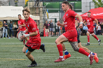 Stadion Ogniwa Sopot. Mecz rugby Energa Ogniwo Sopot...