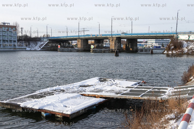 Most Siennicki w Gdańsku. 4.01.2025 fot. Daniel Słoboda...