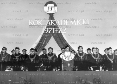 Inauguracja roku akademickiego na Uniwersytecie Gdanskim....