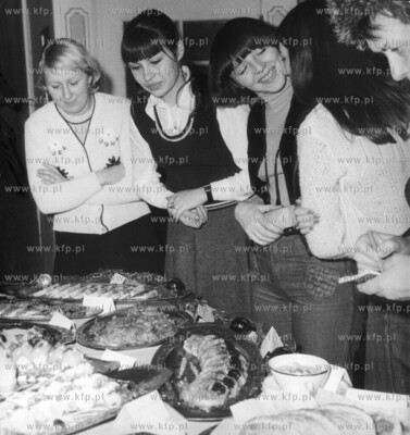 Pokaz potraw swiatecznych w restauracji Pod Lososiem...