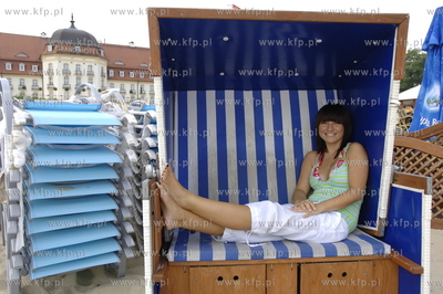 Marzena Sienkiewicz, pogodynka z Panoramy TVP2
17.07.2007
Fot....