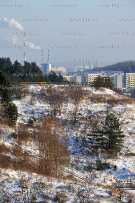 Osiedle Niedzwiednik zima w Gdansku. 03.01.2010 fot....