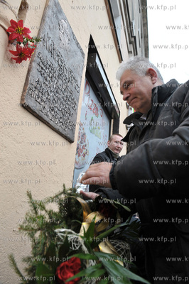 Gdansk - Wrzeszcz - Al. Grunwaldzka. Uroczystosc odsloniecia...
