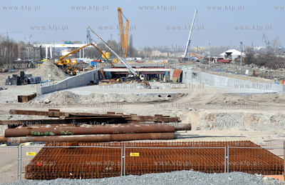 Gdansk. Wisloujscie. Zmontowana, przygotowana do pracy...