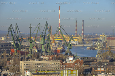 Stocznia Gdańsk, dawna Gdańska. 20.11.2009 Fot. Maciej...