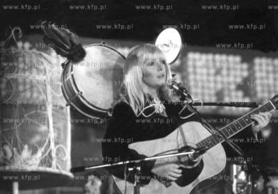 Maryla Rodowicz podczas Festiwalu Piosenki w Sopocie....