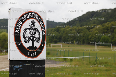 Gdansk. Boisko pilkarskie przy ul.Koscierskiej klubu...