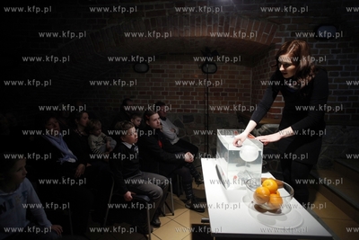 Gdansk. Centrum Hewelianum. Zajecia, w trakcie których...