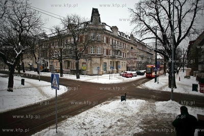 Gdansk Nowy Port. Kamienica przy ul. Na Zaspe.
15.01.2013
fot....