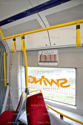 Gdansk. W 35 tramwajach Pesach pojawily sie specjalne...