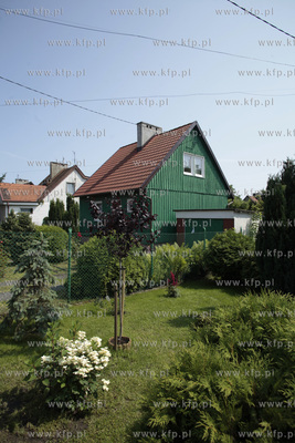 Finskie domki przy ul. Wincentego Pstrowskiego w Gdansku.
29.06.2013
fot....