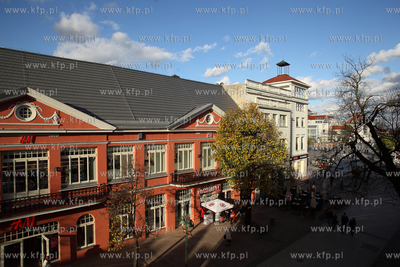 Wyremontowany budynek bylego kina Polonia w Sopocie....