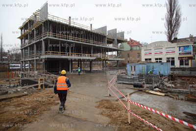 Uroczystosc wmurowania kamienia wegielnego pod budowe...