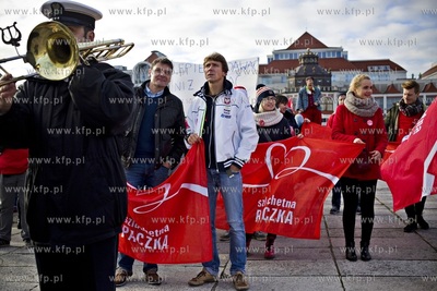 Sopot. Marsz akcji Szlachetna Paczka. Nz. Adam Korol...