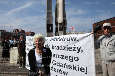 Gdansk. Uroczystosci 25 rocznicy podpisania Porozumien...