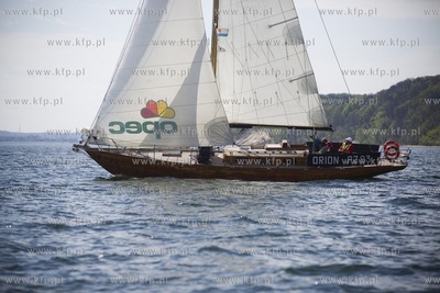 Gdynia.  Regaty o puchary: Komandora JKMW zorganizowane...