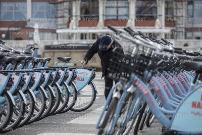 Sopot. Start Systemu Roweru Metropolitalnego MEVO.
26.03.2019
fot....