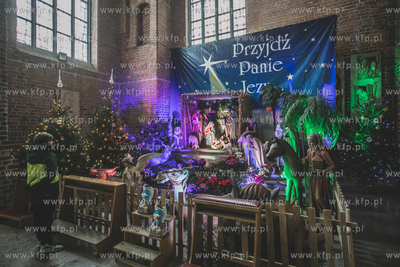 Szopka Bożonarodzeniowa w kościele św. Brygidy w...