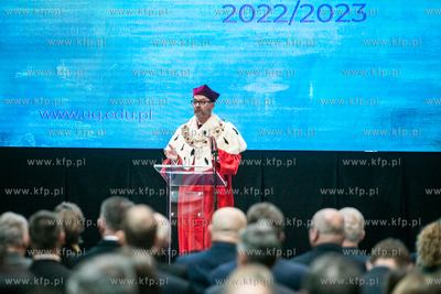 Biblioteka Główna Uniwersytetu Gdańskiego. Uroczysta...