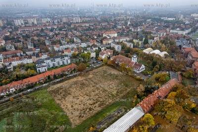 Teren należący niegdyś do klubu Gedania przy ul....
