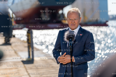 Konferencja Premiera Donalda Tuska po spotkaniu z pracownikami...