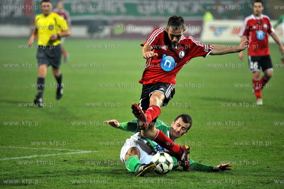 Gdansk. XXII kolejka Ekstraklasy pilki noznej Lechia...