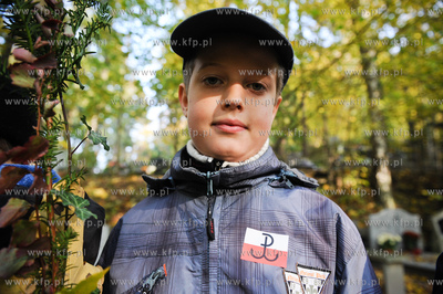 Gdansk. Cmentarz Srebrzysko. Zywa lekcja historii,...