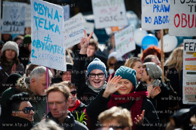 Gdynia. Trójmiejska Manifa 2012. Marsz zorganizowany...