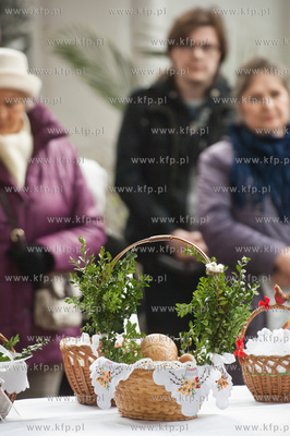 Gdansk.Swieta Wielkanocne w Bazylice Mariackiej. Wielka...