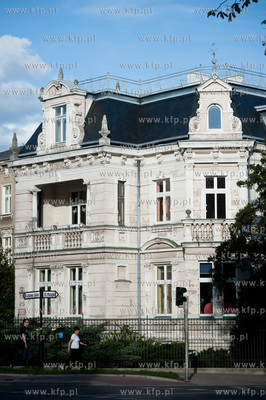 Gdansk. Wrzeszcz. Kamienica na ulicy Jaskowa Dolina....