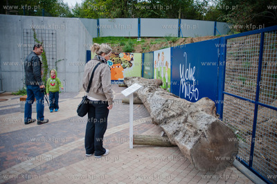 Gdansk. Budowa Osiedla Wolne Miasto Gdansk przy ulicy...