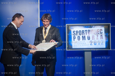 Gdansk. Stidio TVP Gdansk. Gala wreczenia nagrod w...