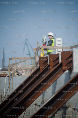 Gdansk. Wisloujscie. Zmontowana, przygotowana do pracy...