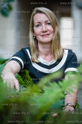 Gdansk. Wrzeszcz. Dr. Aleksandra Richie, autorka ksiazki...