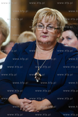 Gdansk. Dwor Artusa. Uroczystosc z okazji Dnia Edukacji...