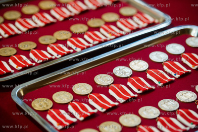 Gdansk. Dwor Artusa. Uroczystosc z okazji Dnia Edukacji...