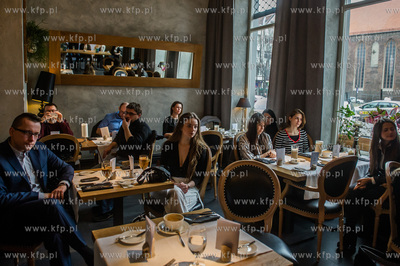 Gdansk. Restauracja Metamorfoza. Sniadanie prasowe...