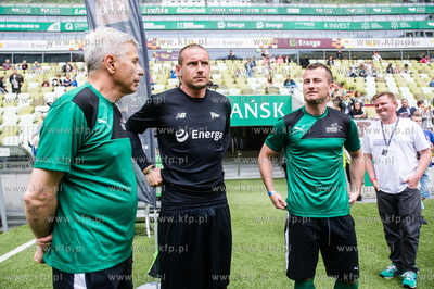 Energa Stadion Gdańsk. Charytatywny mecz piłkarski...