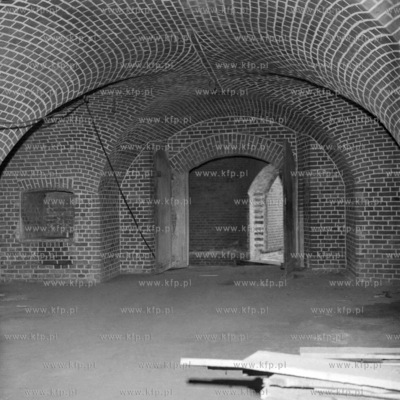 Zabytkowa Kaponiera Południowa w Gdańsku. 1.02.19771luty77_z.kosycarz_p1Fot....