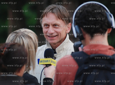 VIII Festiwal Dobrego Humoru w Gdansku. Nz. Krzysztof...