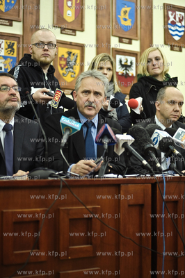 Briefing prasowy w Urzedzie Marszalkowskim poswiecony...