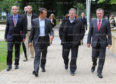 Sopot. Prezydent Bronislaw Komorowski uczestniczyl...