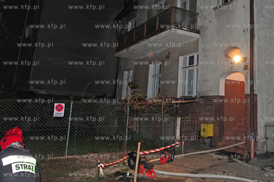 Sopot. Ul. Mokwy 4A. Ok godz. 22 zapalil  sie pokoj...