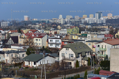 Gdynia. Panorama miasta z ul. Wielkopolskiej (w glebi...