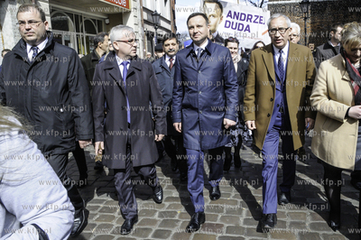 Tczew. Spotkanie kandydata PiS na prezydenta RP, Andrzeja...