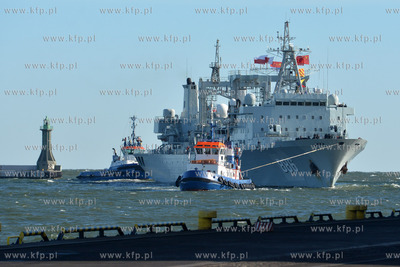 Chinskie okrety wojenne, niszczyciel rakietowy, fregata...