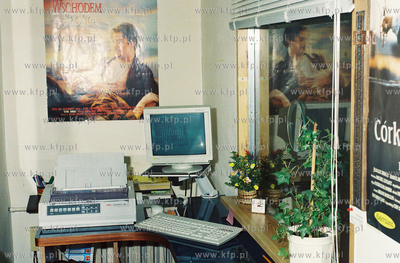 Gdańsk, Wrzeszcz. Kino Znicz. Nz. kasa biletowa 1997...